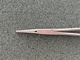 Aesculap BH118R MICRO-HALSTED Hemostatic Forceps, straight, 5", delicate, 1x2