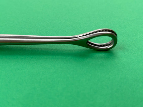 V.Mueller Surgical 9-3/4" Straight Foerster Sponge Forceps, Serrated Jaw