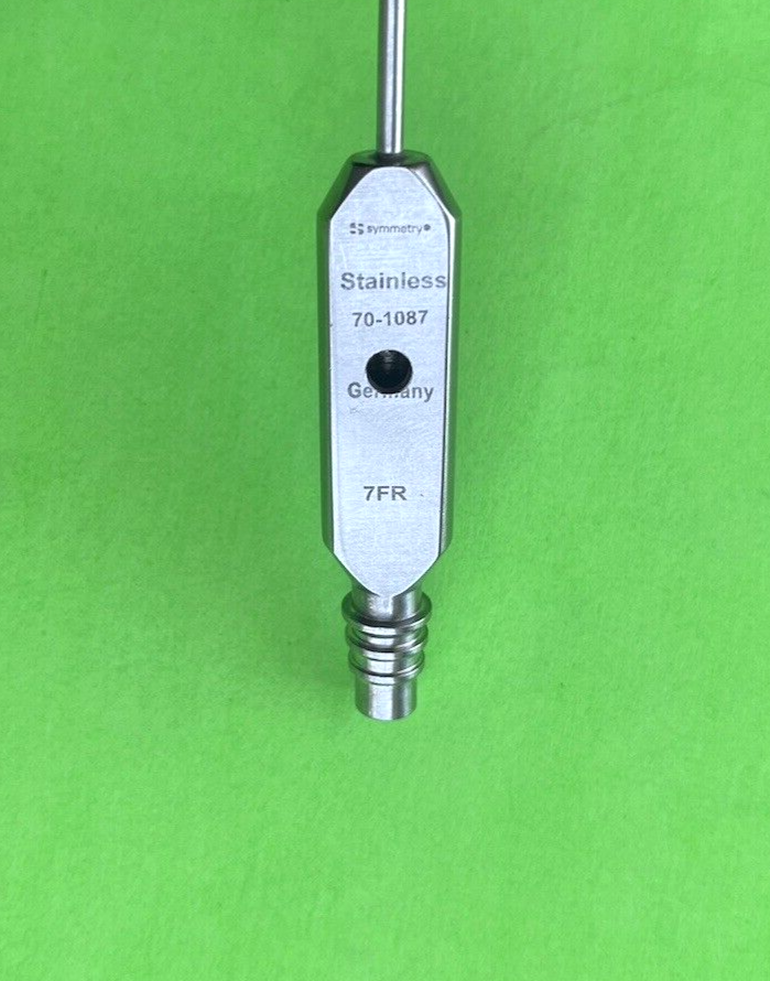 Symmetry Surgical 7 Fr Frazier Suction Tube Angled