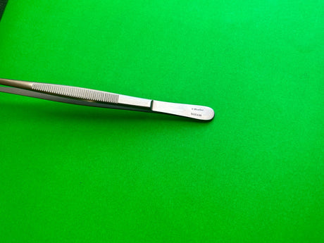 V.Mueller SU2335 Tissue Forceps 8" Straight 1x2 Teeth