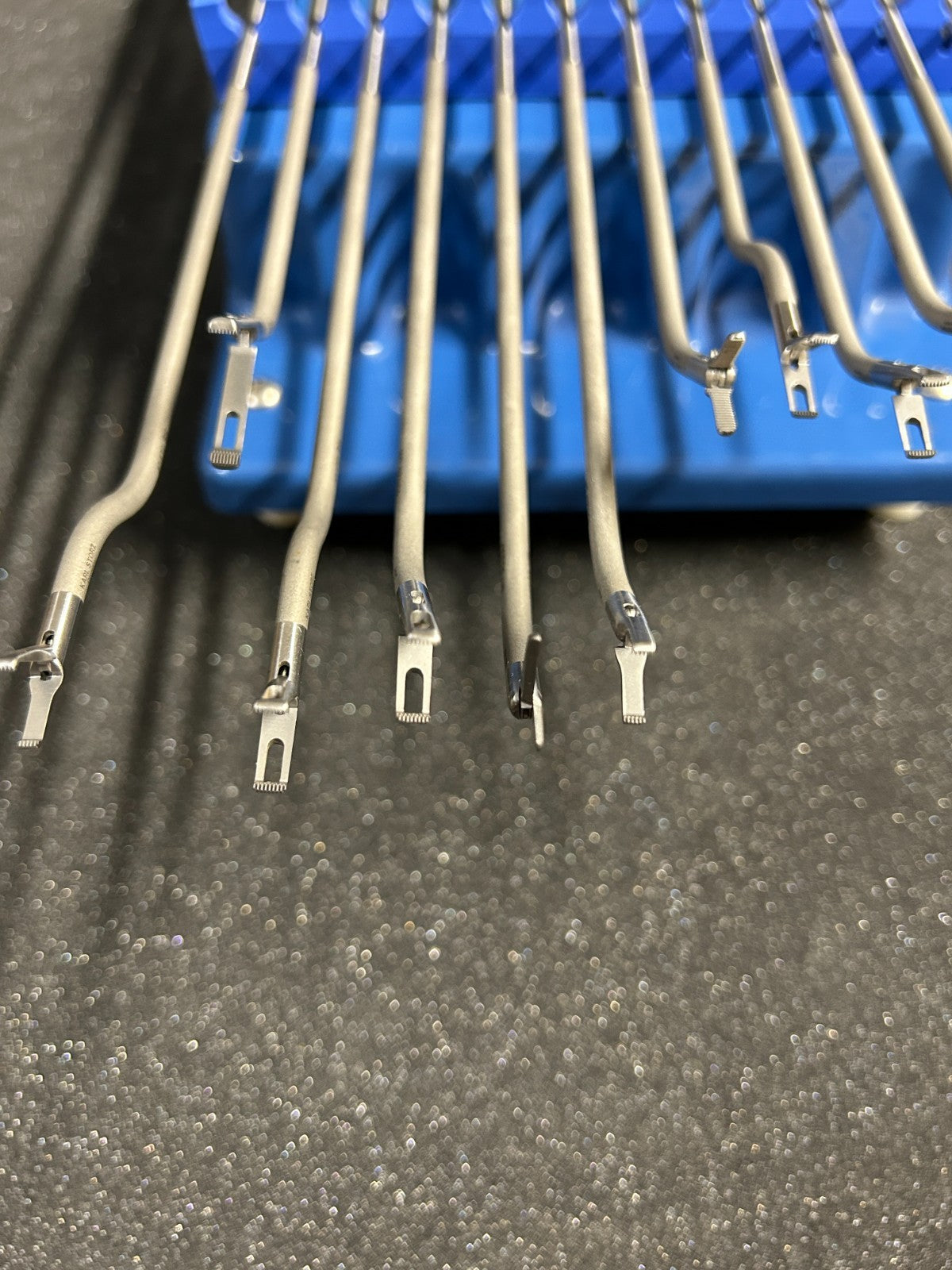 Karl Storz Laparoscopic Grasper Forceps & Scissors 5mmx36cm Set of 12 w/ Tray