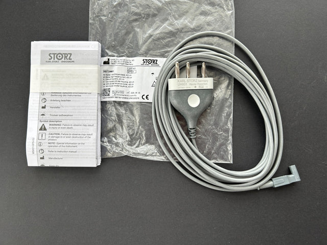 Karl Storz UH801 Bipolar High Frequency Cord, 400cm