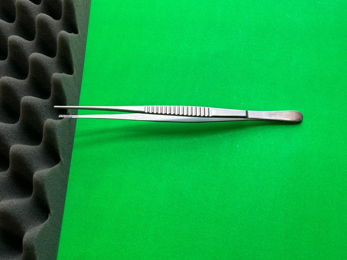 Jarit 320-082 Rasano Vascular Forcep, 9.5"