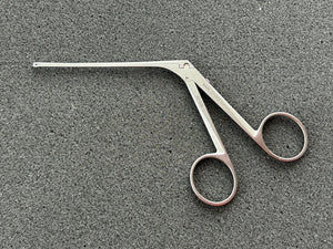 Karl Storz 221509 Ear Forceps, curved right, 8 cm