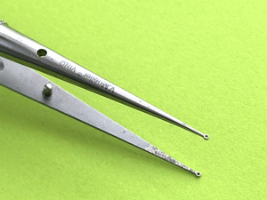 V.Mueller Surgical 7-1/4" Delicate Microsurgical Forceps, Diamond Dust,Straight