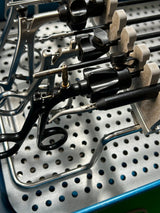 Stryker, V.Mueller, Jarit Laparoscopic 5x33cm Monopolar 13 Instrument Set W Tray