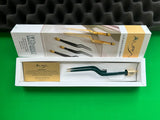 Kirwan 20-1613AU Reusable Yasargil Bayonet Bipolar Forceps, 6-1/4", 1.3mm Tip