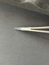 Scanlan 6006-36 Micro Needle Holder, 8-3/4" Straight, Diamond Dust Jaws