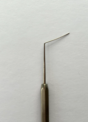 Karl Storz E0485 Barraquer Iris Angled Tip, 0.5mm x 15mm