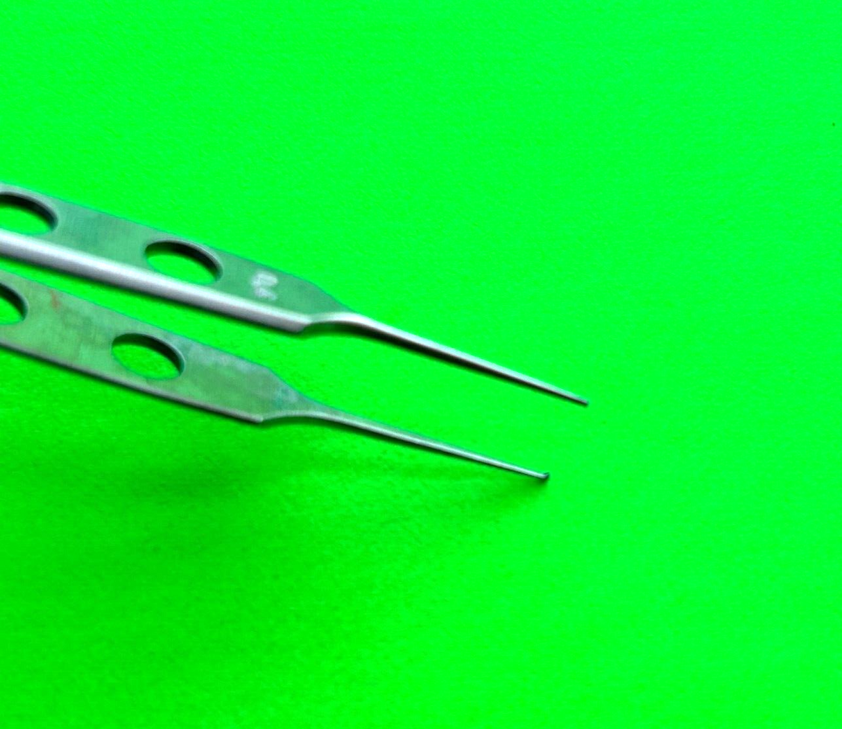 Miltex Surgical PM-4792 Bishop-Harmon Iris Tissue Forceps 4", 1 x 2 Teeth