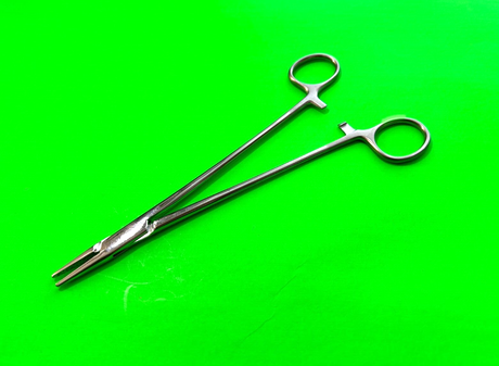 Scanlan Surgical 6006-620 Needle Holder Diamond Dust jaws, 8-1/8"