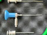Stryker Arthroscope 2.7mm 30° W/ Sheath, Obturator & Storz Adapter 502-244-030
