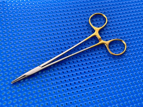 Symmetry Surgical 36-2001 Classic Plus Needle Holder; Crile-Wood; 7 in, TC