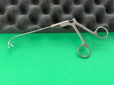 Karl Storz Surgical Heuwieser Antrum Grasping Forceps, Fixed Jaw Curved Down