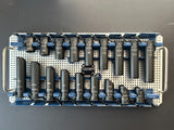 Globus Medical Mars Ports Set of 18 Pieces Straight & Beveled Ports With Tray