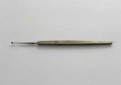 Karl Storz E0782 Surgical Ophthalmic Gills Welsh Curette, 2.0mm