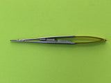 Jarit Surgical 5-3/4" Carb-Bite Castroviejo Needle Holder, Straight, TC, Lock