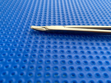 Symmetry Surgical 36-4010 Heaney Needle Holder, 8 1/4", Curved, Tungsten Carbide
