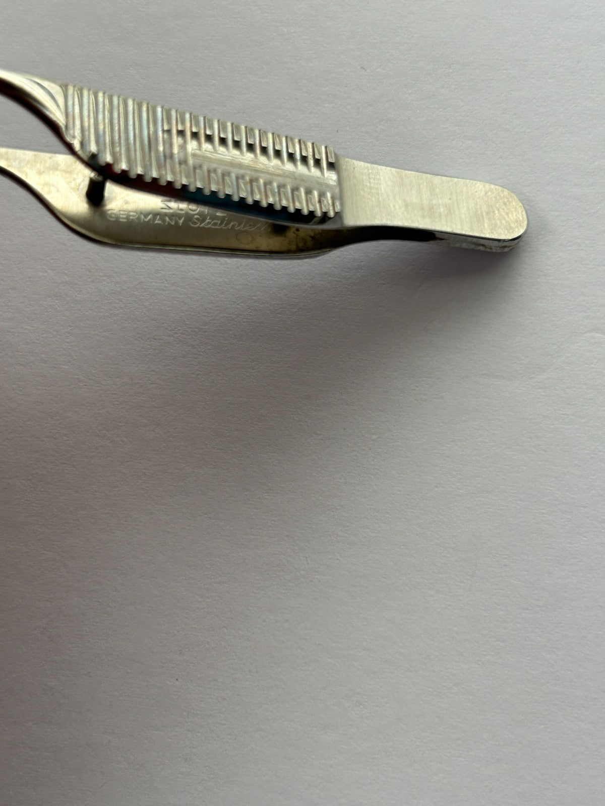 Karl Storz E3199 Troutman-Barraquer Corneal Forceps, 0.12mm x 3"