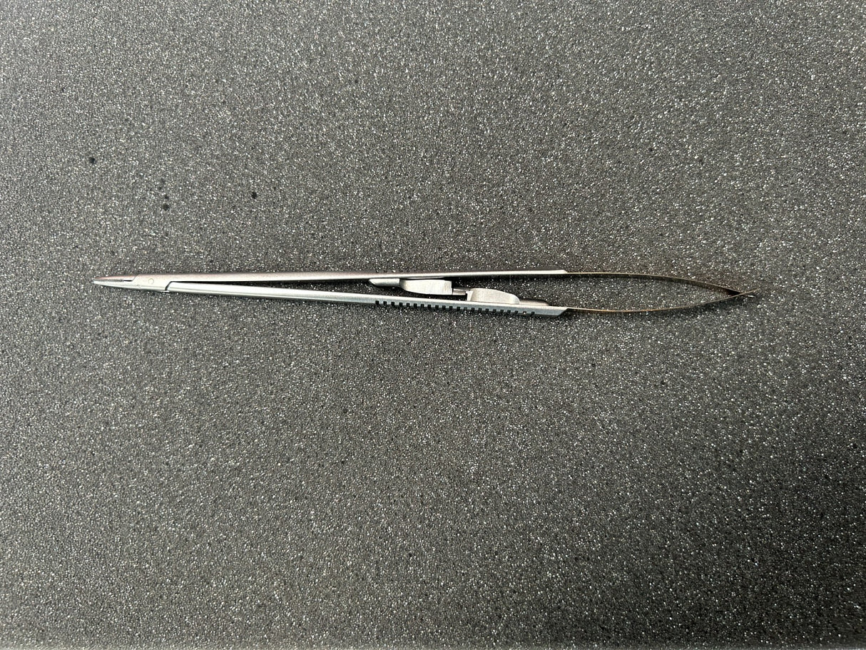 V. Mueller CH 2457 Vital Micro Needle Holder, Straight, 7-1/4'' w/Lock, TC