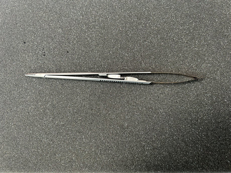 V. Mueller CH 2457 Vital Micro Needle Holder, Straight, 7-1/4'' w/Lock, TC