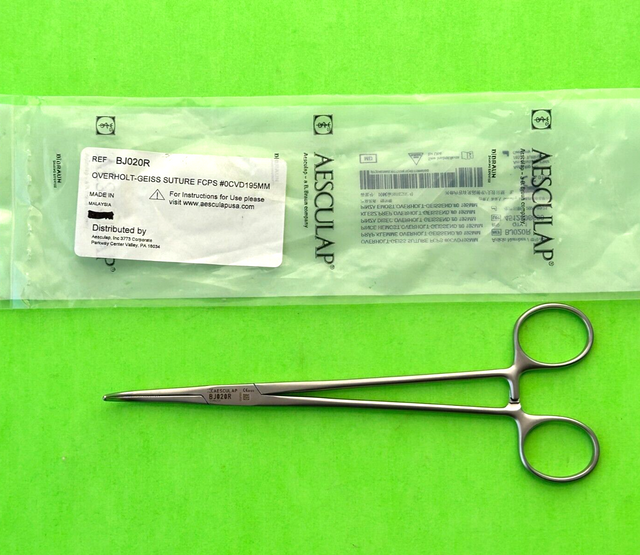 Aesculap Surgical Overholt-Geiss Forceps