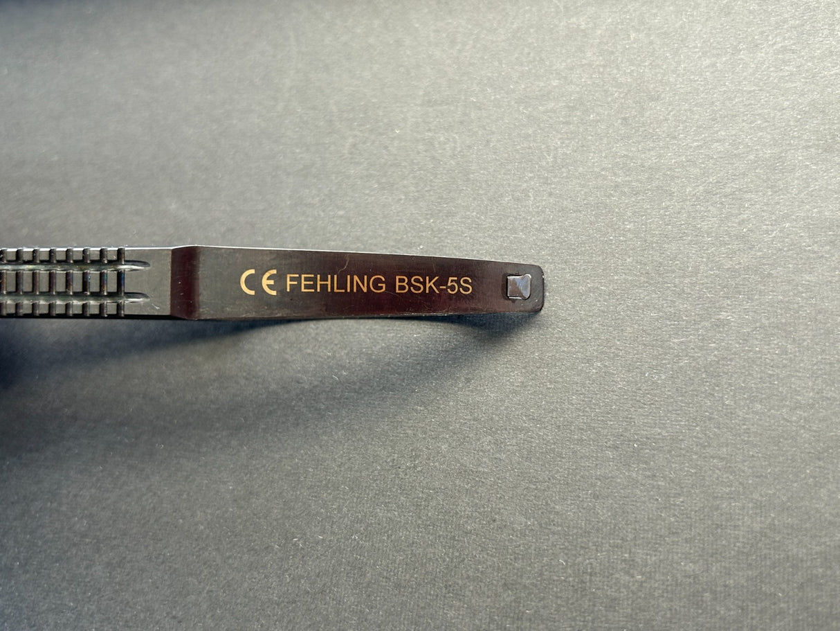 Fehling BSK-5S Vascular Scissors 125° Pointed Spitz
