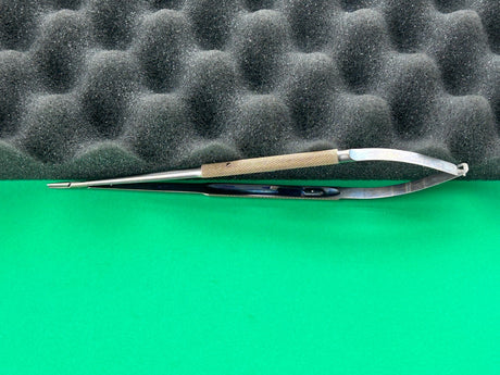 Scanlan Surgical Jacobson Micro Needle Holder 8", Titanium, Diamond Dust Jaws