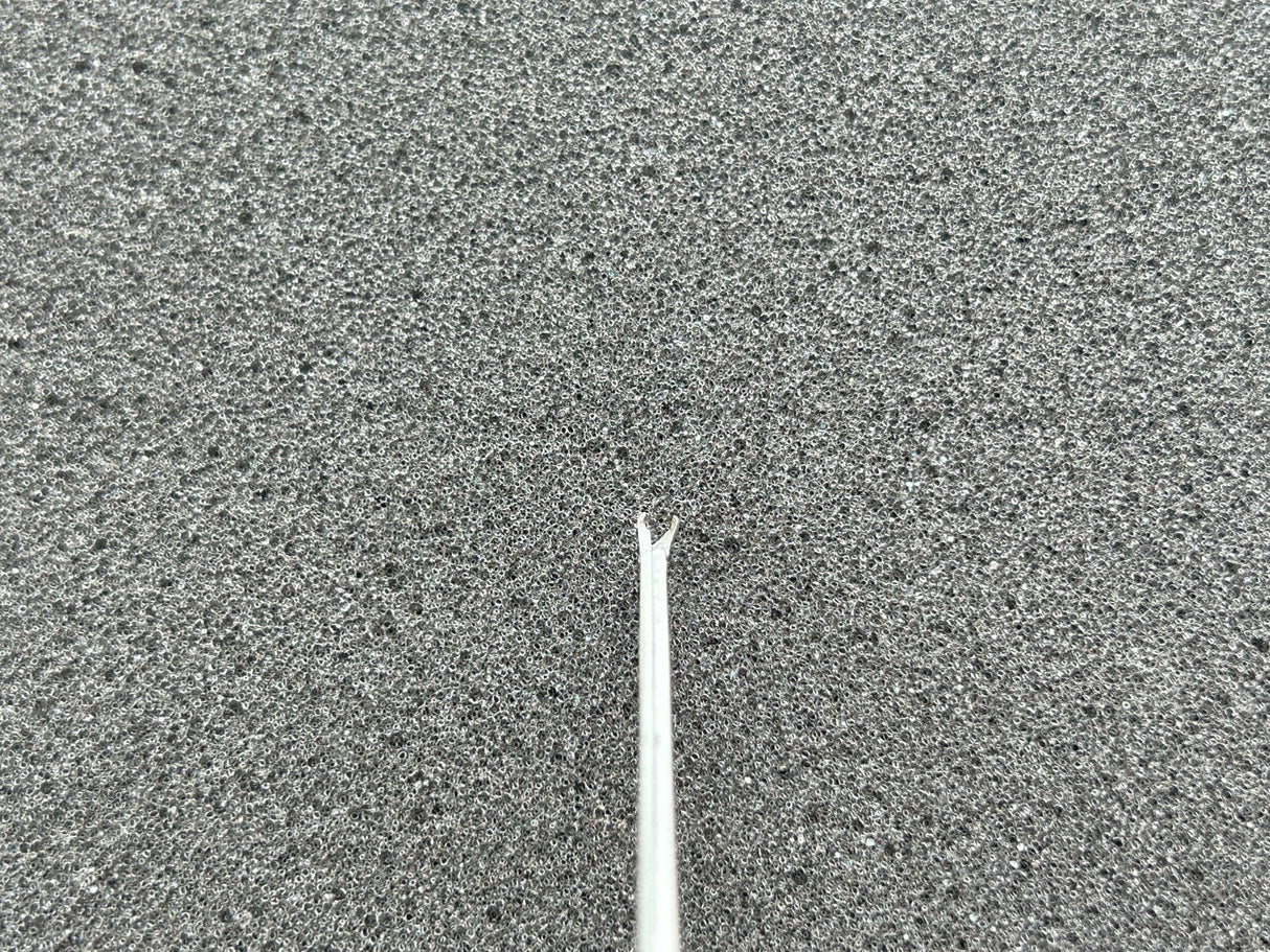 Karl Storz 222710 Scissors, curved to right, 7.5 cm