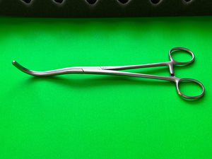 Codman 19-4018 Mayo Kidney Clamp, Curved 23.5 cm