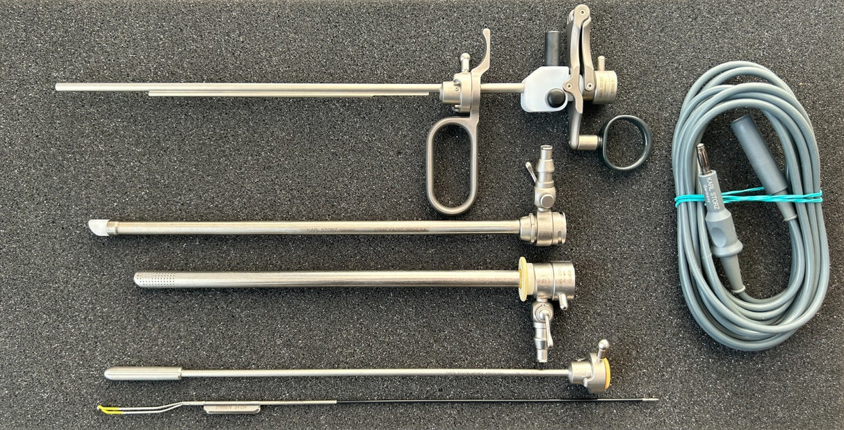 Karl Storz 27050E Monopolar Working Element Set W/ Sheaths & Cable