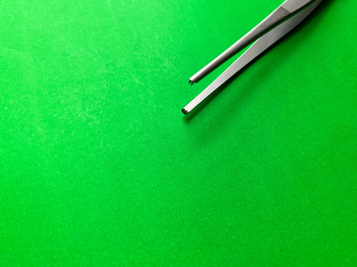 AESCULAP BD581R Dressing and Tissue Forceps, Straight, 2x3 Teeth, 7-7/8"