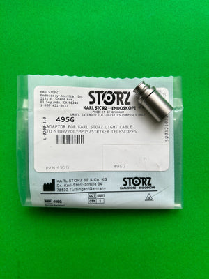 Karl Storz 495G Adaptor For Storz Light Cable to Olympus/Stryker/Storz