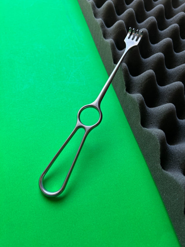 Aesculap BT244 Surgical Sharp 4 Prong Volkmann Retractor