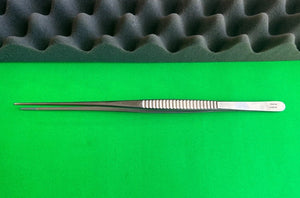 V.Mueller CH5174 Potts Smith Tissue Forceps With Serrated Tips, 12"