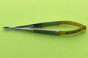 Jarit Surgical 5-3/4" Carb-Bite Castroviejo Needle Holder, Straight, TC, Lock