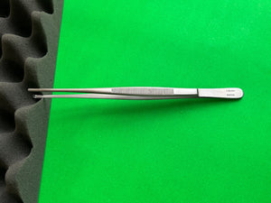 V. Mueller SU2335 Tissue Forceps 8" Straight 1x2