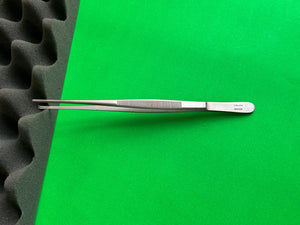 V.Mueller SU2335 Tissue Forceps 8" Straight 1x2 Teeth