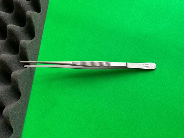 V.Mueller SU2335 Tissue Forceps 8" Straight 1x2 Teeth