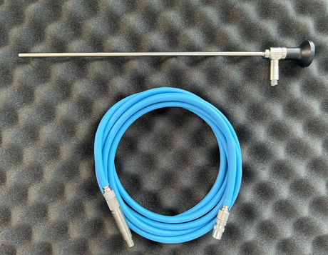 ConMed Linvatec T5200 5.0 mm 0º Autoclavable Laparoscope W/ Free Fiber Cable