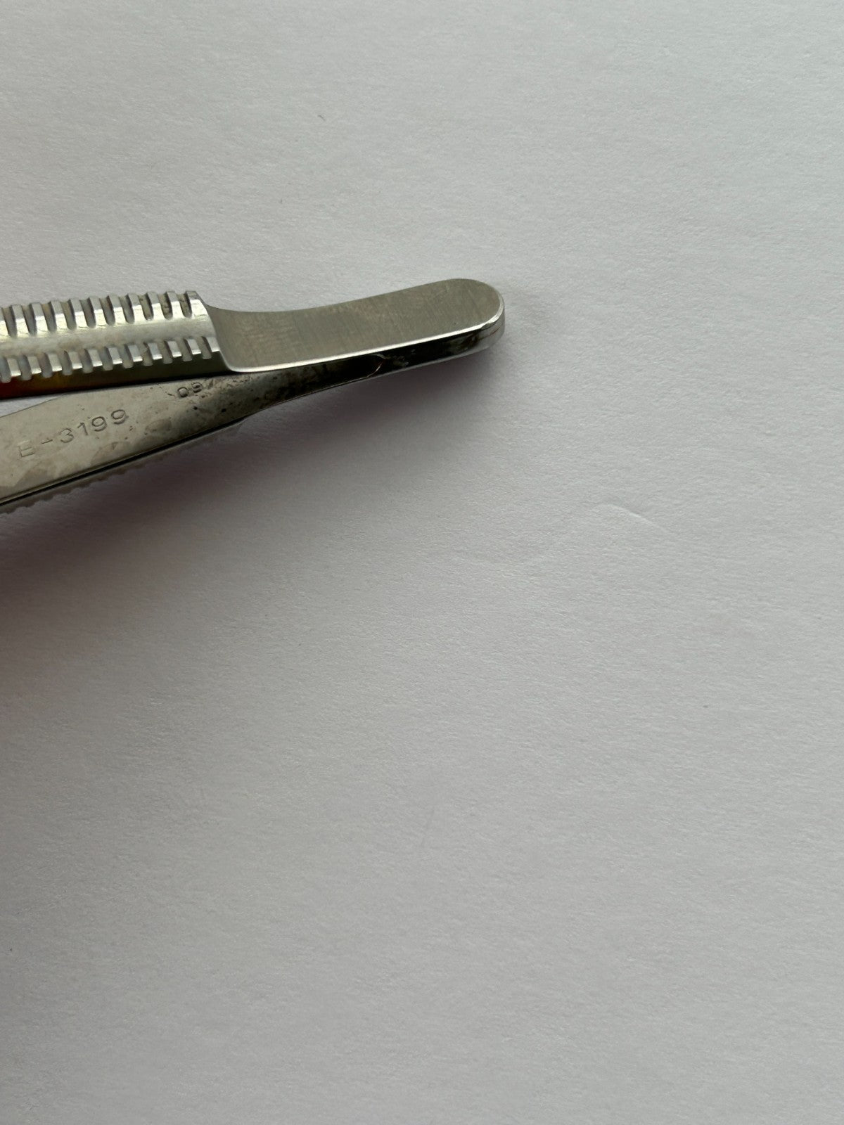 Karl Storz E3199 Troutman-Barraquer Corneal Forceps, 0.12mm x 3"