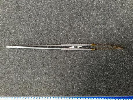 Symmetry 32-491 Jacobson Needle Holder, Straight, TC, w/Lock, 9"