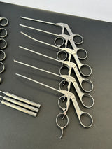 Stryker Conquest Set of 15 Arthroscopic Punches/Graspers/Probes With Tray *NEW*