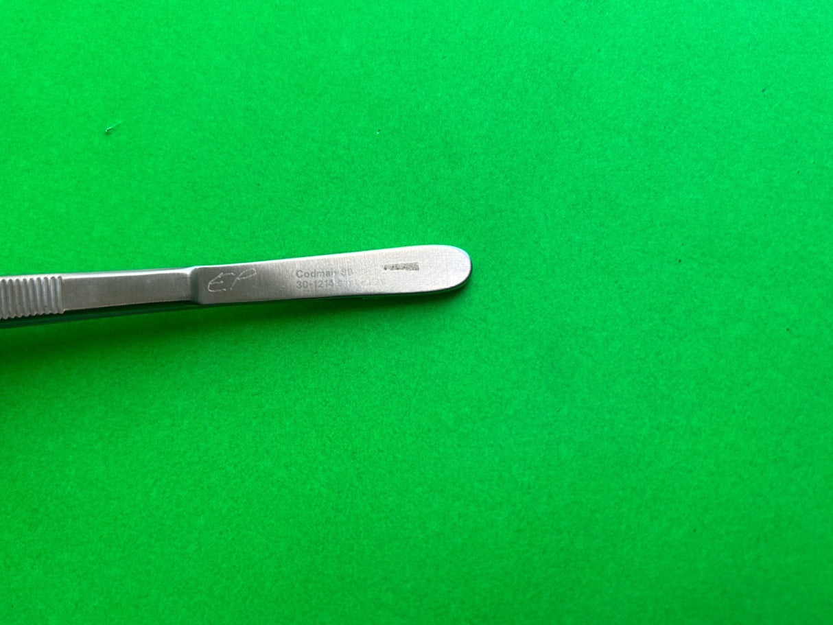 Codman 30-1214 Dressing Forceps Gerald 7"
