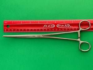 V.Mueller Surgical 10" Rochester-Pean Forceps, Curved, Serrated
