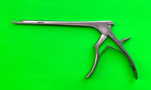 BOSS Surgical 70-1855 Orthopedic Kerrison Rongeur 5mm Up Bite, 40°, Shaft 8"