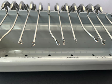 Stryker Conquest Set of 15 Arthroscopic Punches/Graspers/Probes With Tray *NEW*