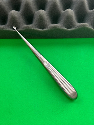 V. Mueller AU6602 SPRATT Mastoid Curette, Size 0, 6.5"