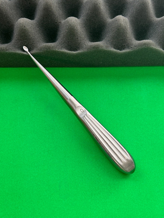 V. Mueller AU6602 SPRATT Mastoid Curette, Size 0, 6.5"