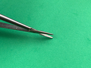 Scanlan Surgical Jacobson Micro Needle Holder 8", Titanium, Diamond Dust Jaws